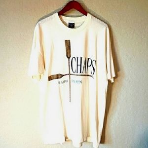 Vintage 90s Ralph Lauren Chaps Sailing Paddle T Shirt